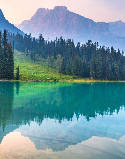 Canadian landscape in Banff, Alberta