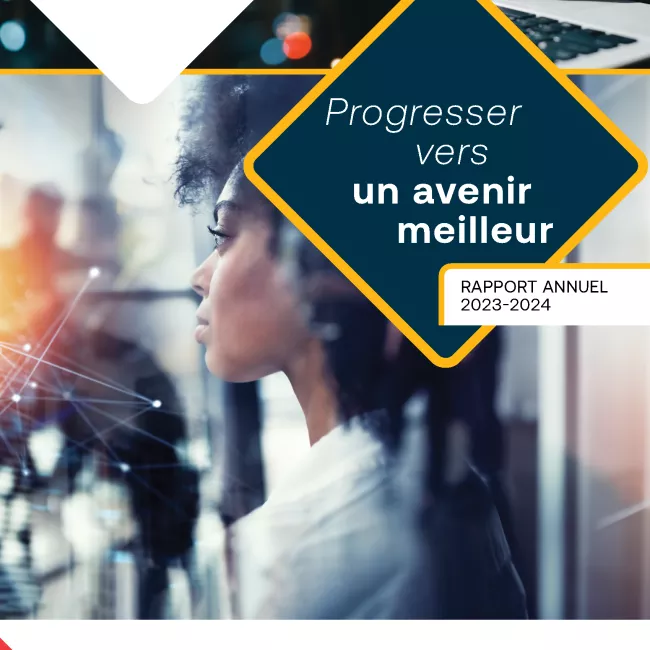 Annual report cover page