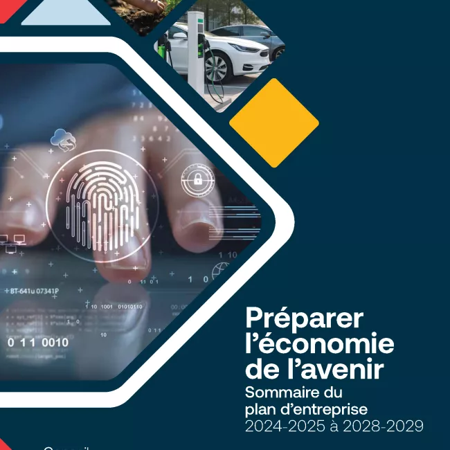 page de couverture - Préparer l’économie de l’avenir