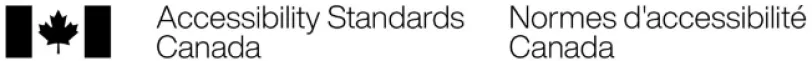 Accessibility Standards Canada Accessibility Standards Canada