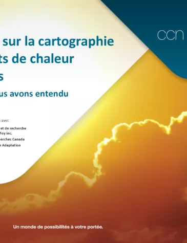 Atelier sur la cartographie des îlots de chaleur urbains : Ce que nous avons entendu