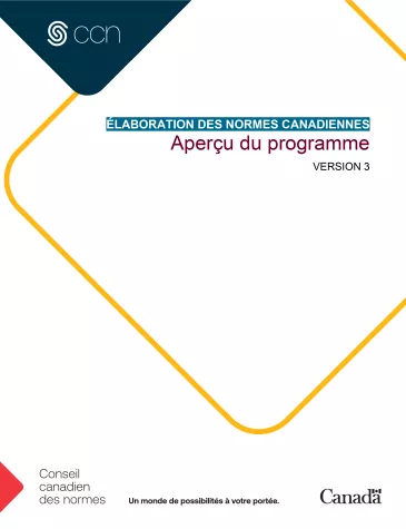 Aperçu du programme - Élaboration des normes canadiennes