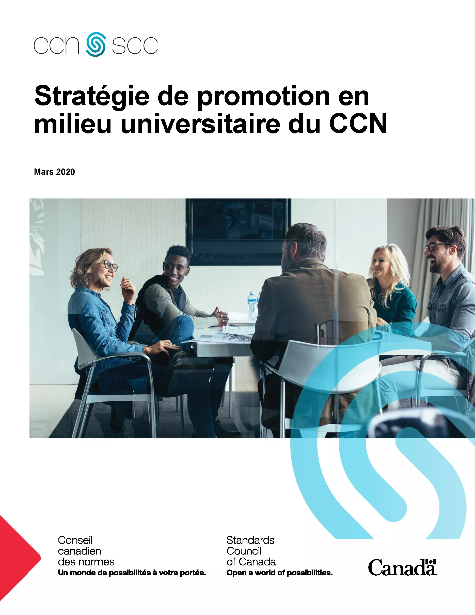 Stratégie de promotion en milieu universitaire du CCN