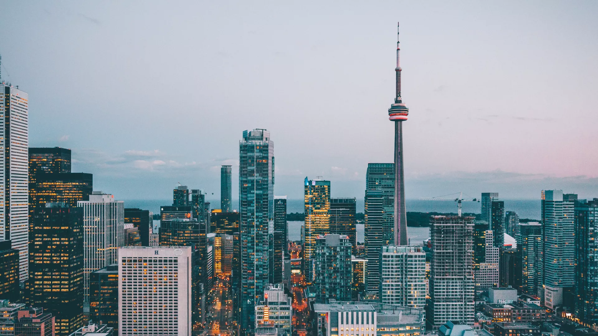 Toronto city skyline